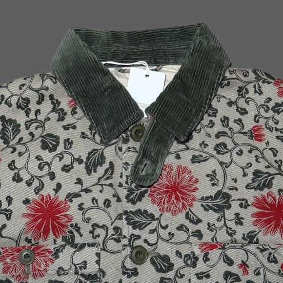 Closed Performance Worker Jacket Floral Barn Jacket Utility L NWT $468 MSRP - Picture 4 of 11
